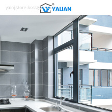 Aluminum Alloy Casement Windows Soundproof Swing Style